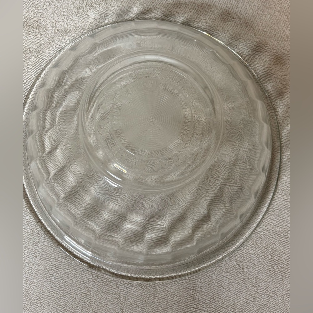 Vintage PYREX Mixing Bowl Clear Glass Ribbed 2.5L - Picture 4 of 5